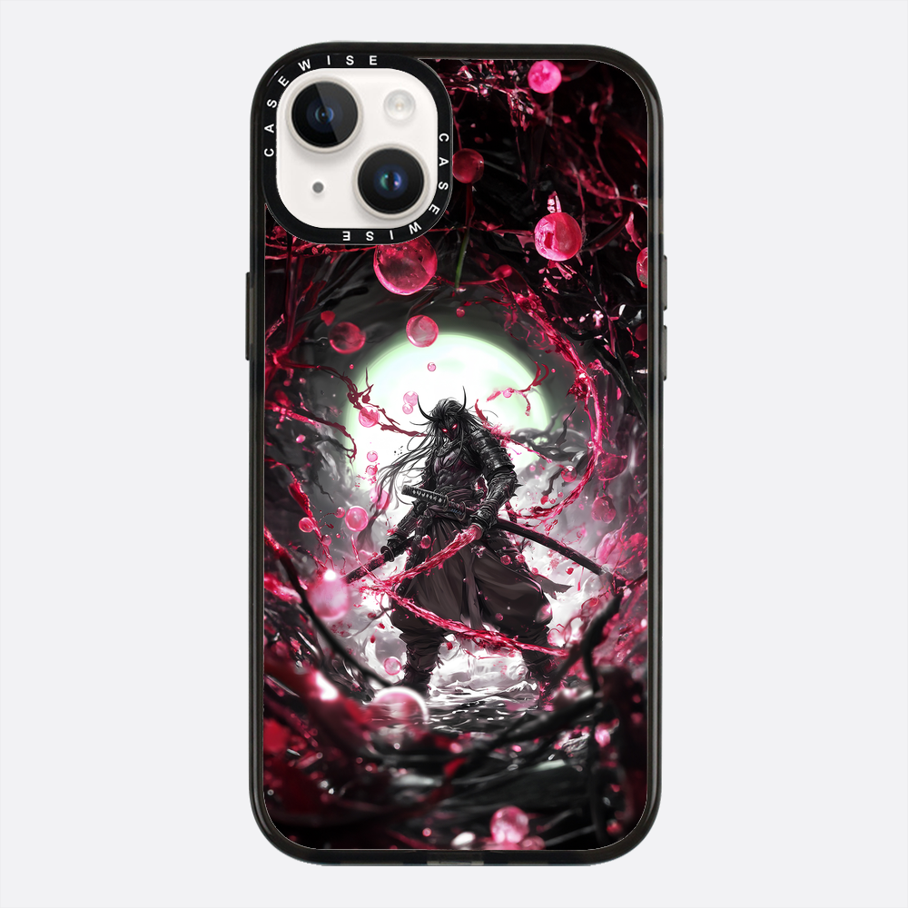 Samuraj w czerwonych bąbelkach - Etui
