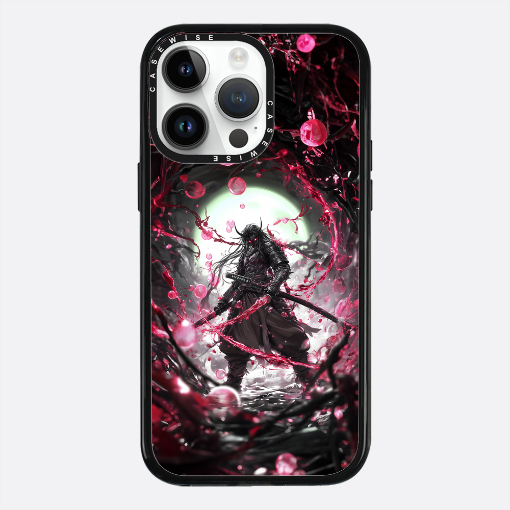 Samuraj w czerwonych bąbelkach - Etui
