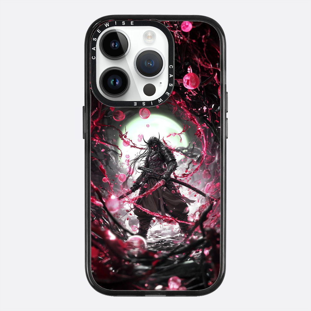 Samuraj w czerwonych bąbelkach - Etui