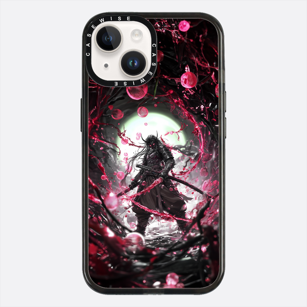 Samuraj w czerwonych bąbelkach - Etui