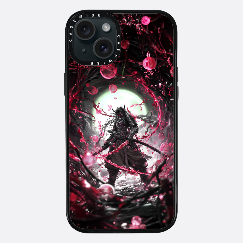 Samuraj w czerwonych bąbelkach - Etui