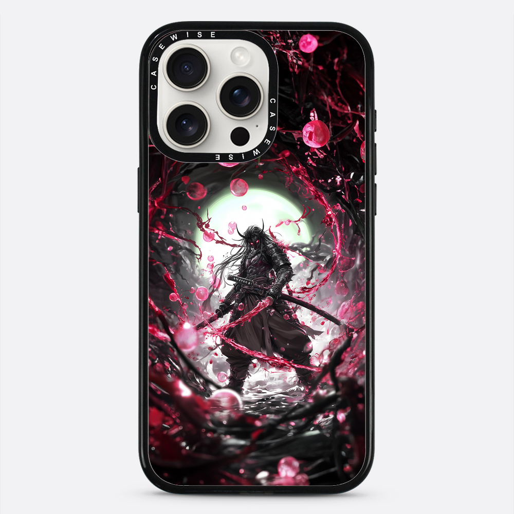 Samuraj w czerwonych bąbelkach - Etui