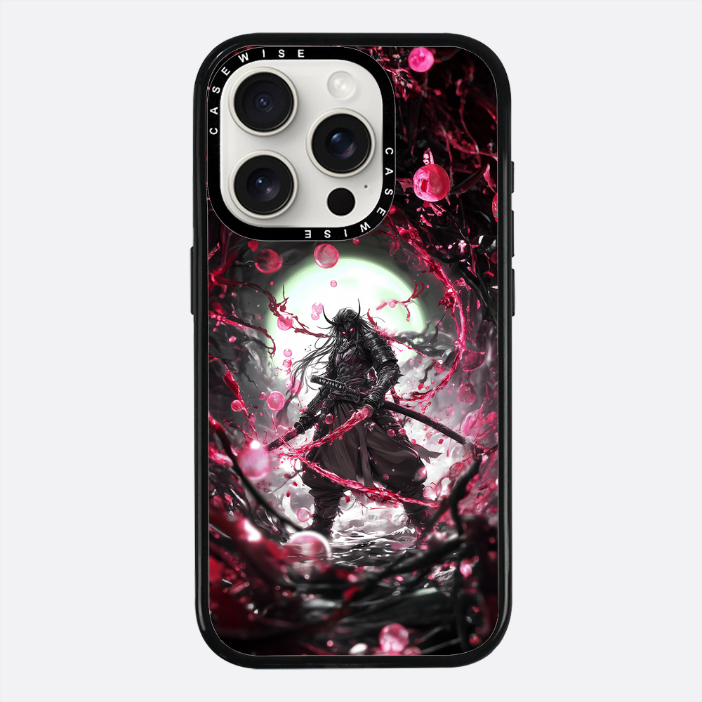 Samuraj w czerwonych bąbelkach - Etui