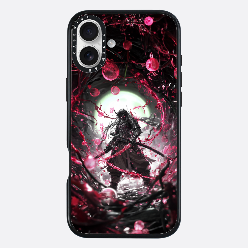 Samuraj w czerwonych bąbelkach - Etui