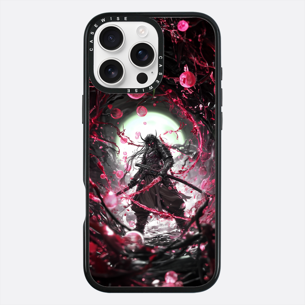 Samuraj w czerwonych bąbelkach - Etui