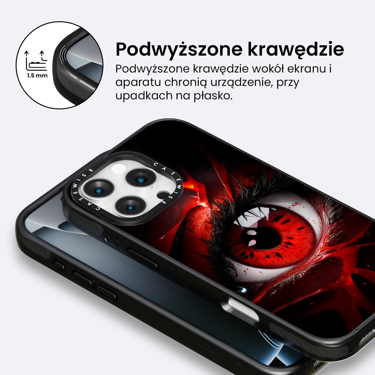 Czerwone oko - Etui