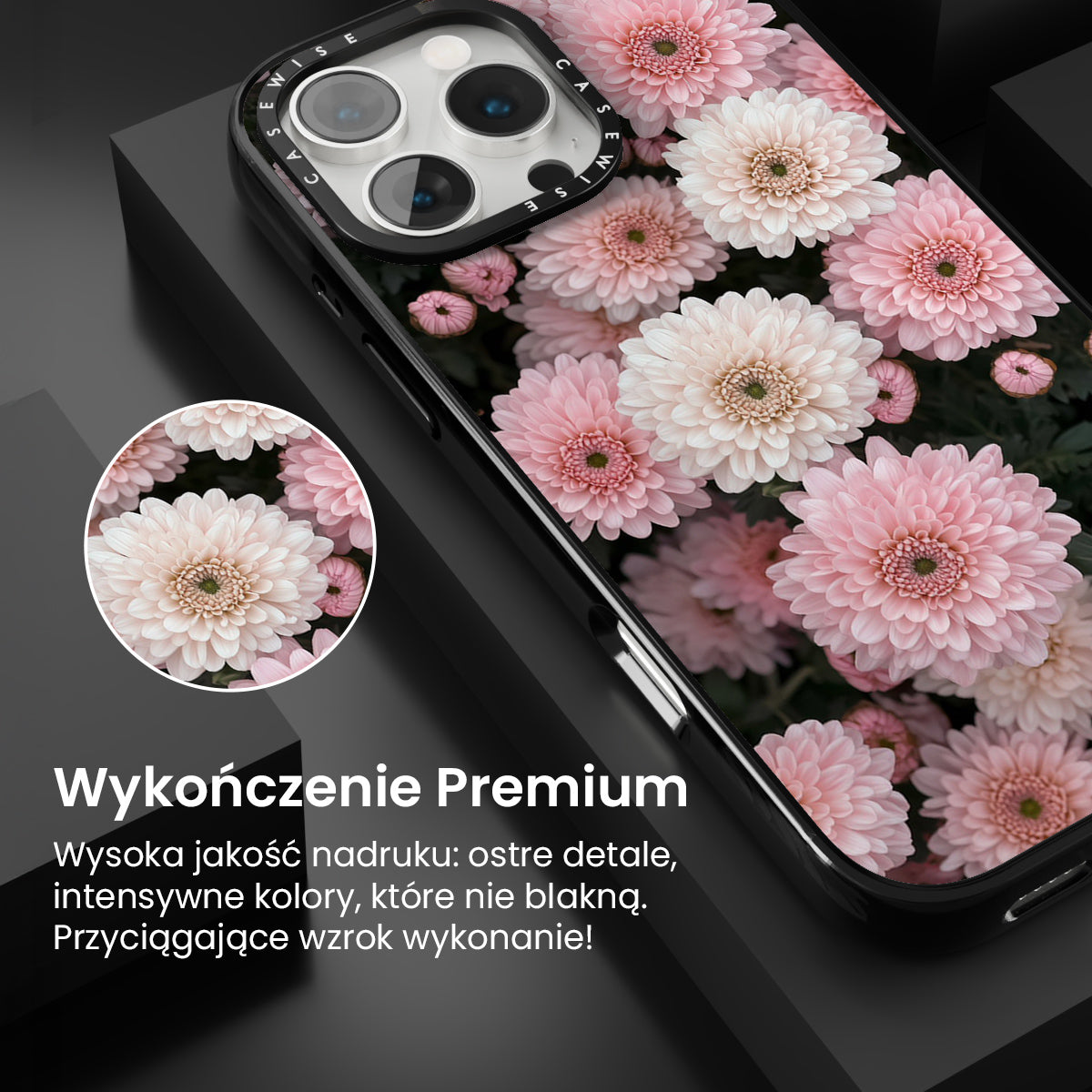 Delikatne Chryzantemy - Etui