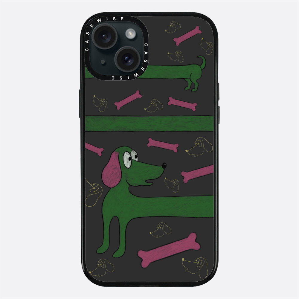 Zielony pies - Etui