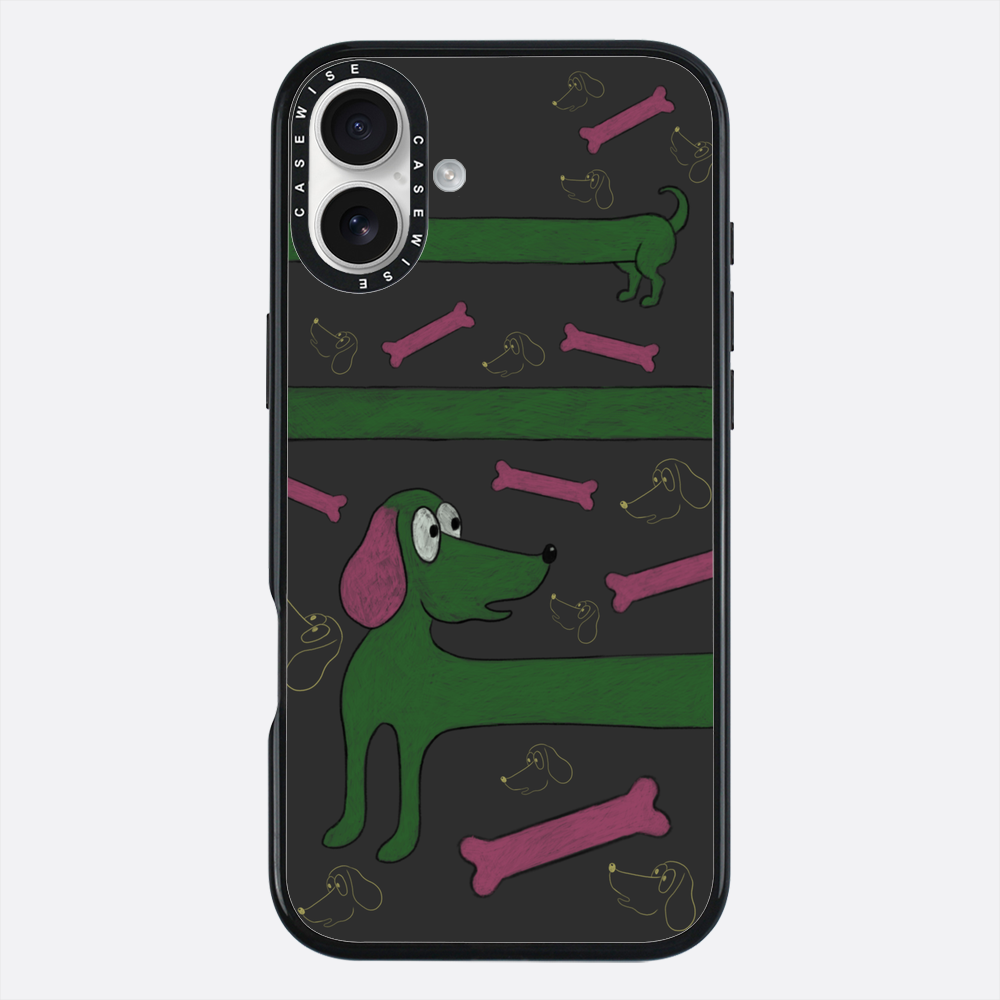 Zielony pies - Etui