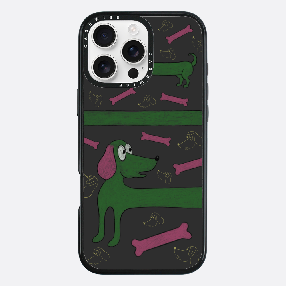 Zielony pies - Etui