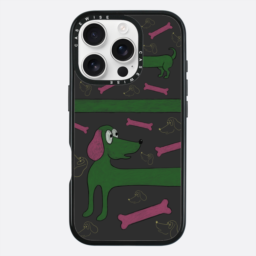 Zielony pies - Etui