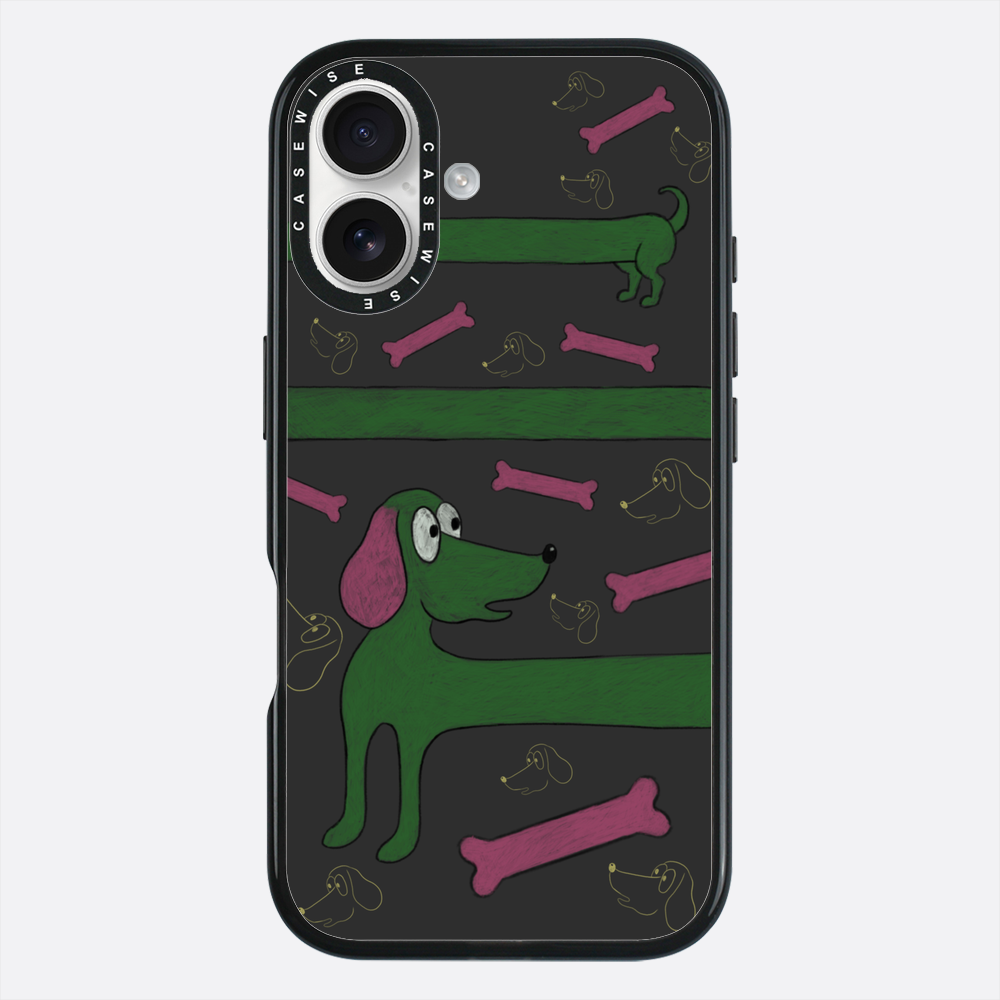 Zielony pies - Etui