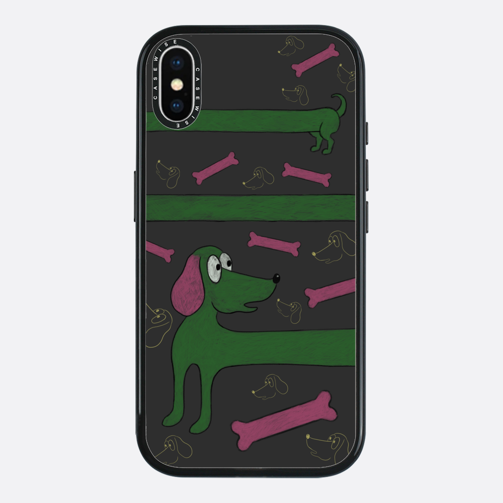 Zielony pies - Etui