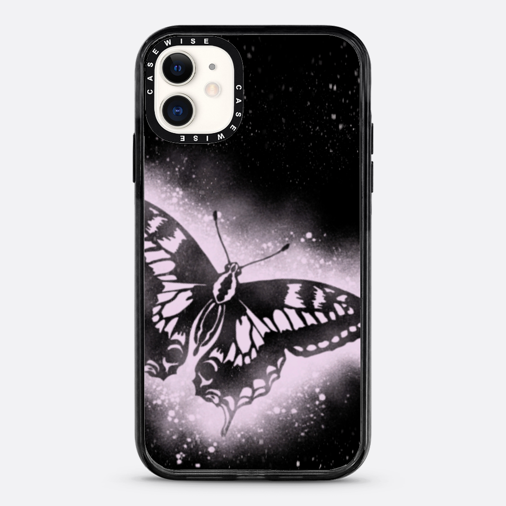 Motyl Różowy Tusz - Etui