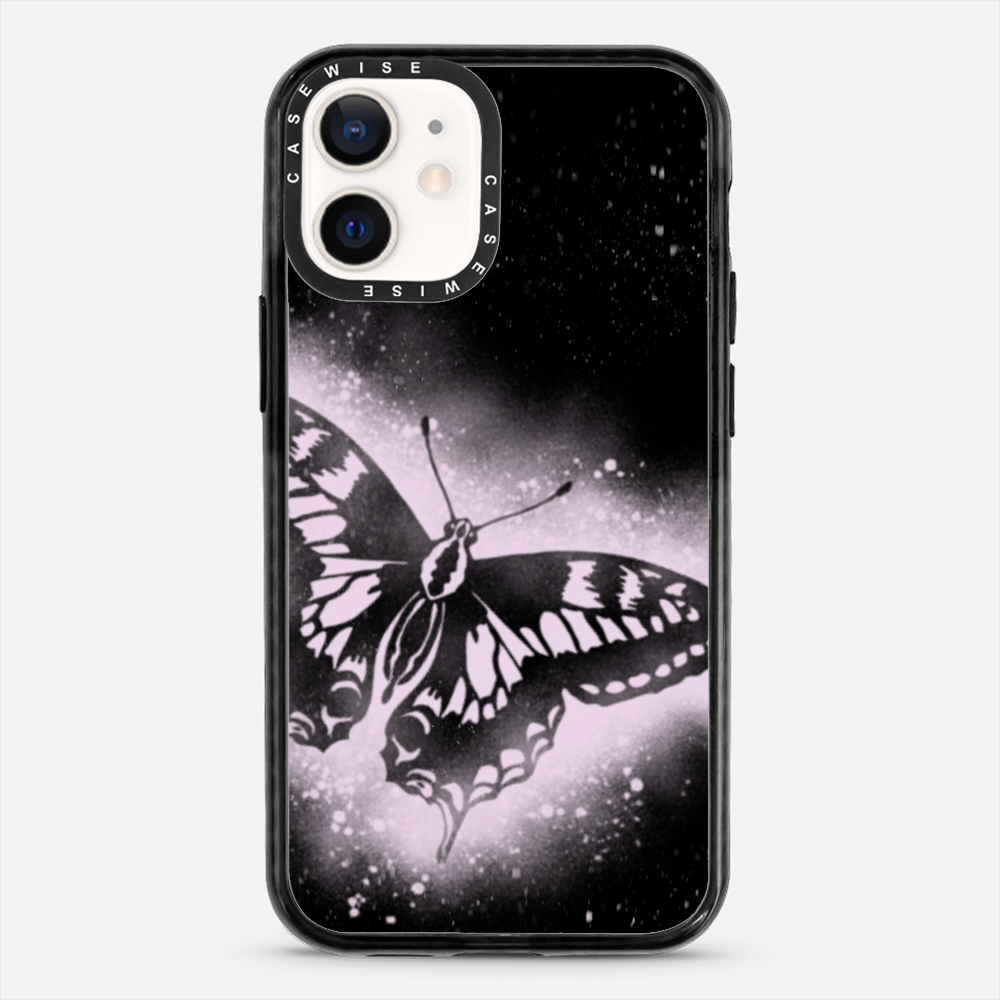 Motyl Różowy Tusz - Etui