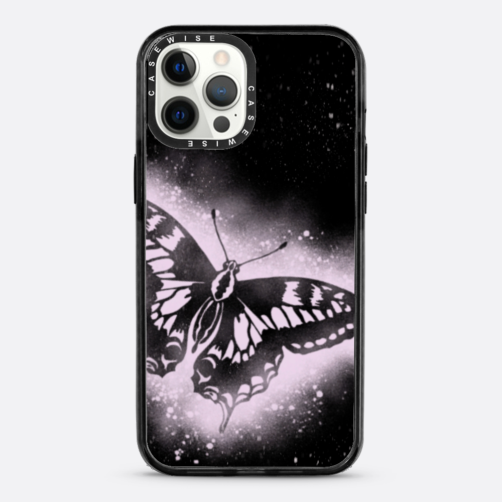 Motyl Różowy Tusz - Etui