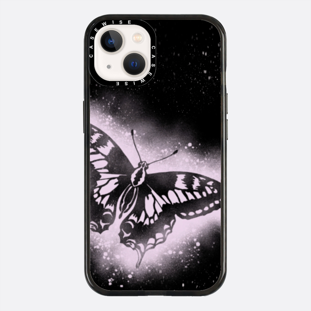 Motyl Różowy Tusz - Etui