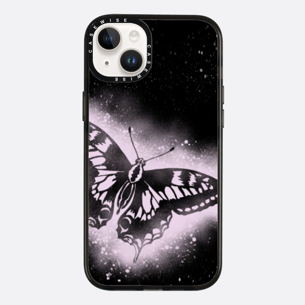 Motyl Różowy Tusz - Etui