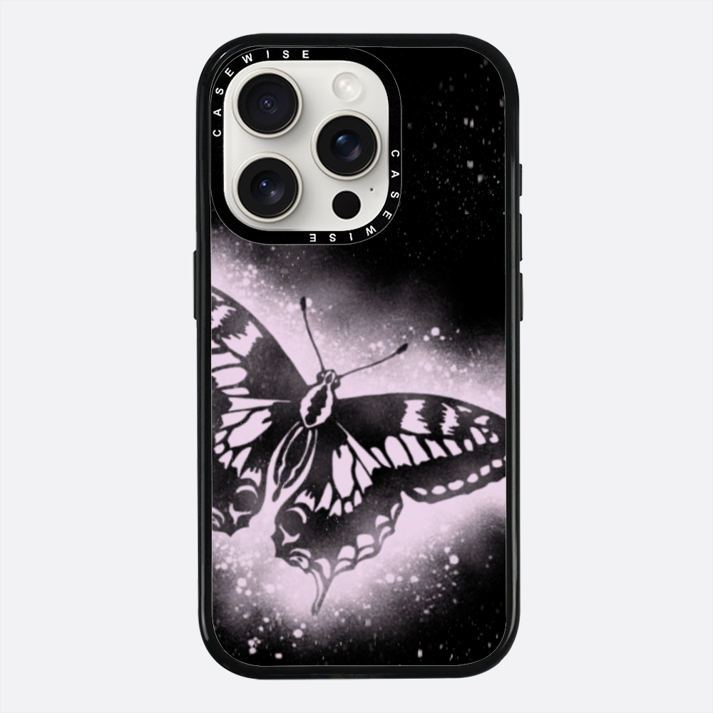 Motyl Różowy Tusz - Etui