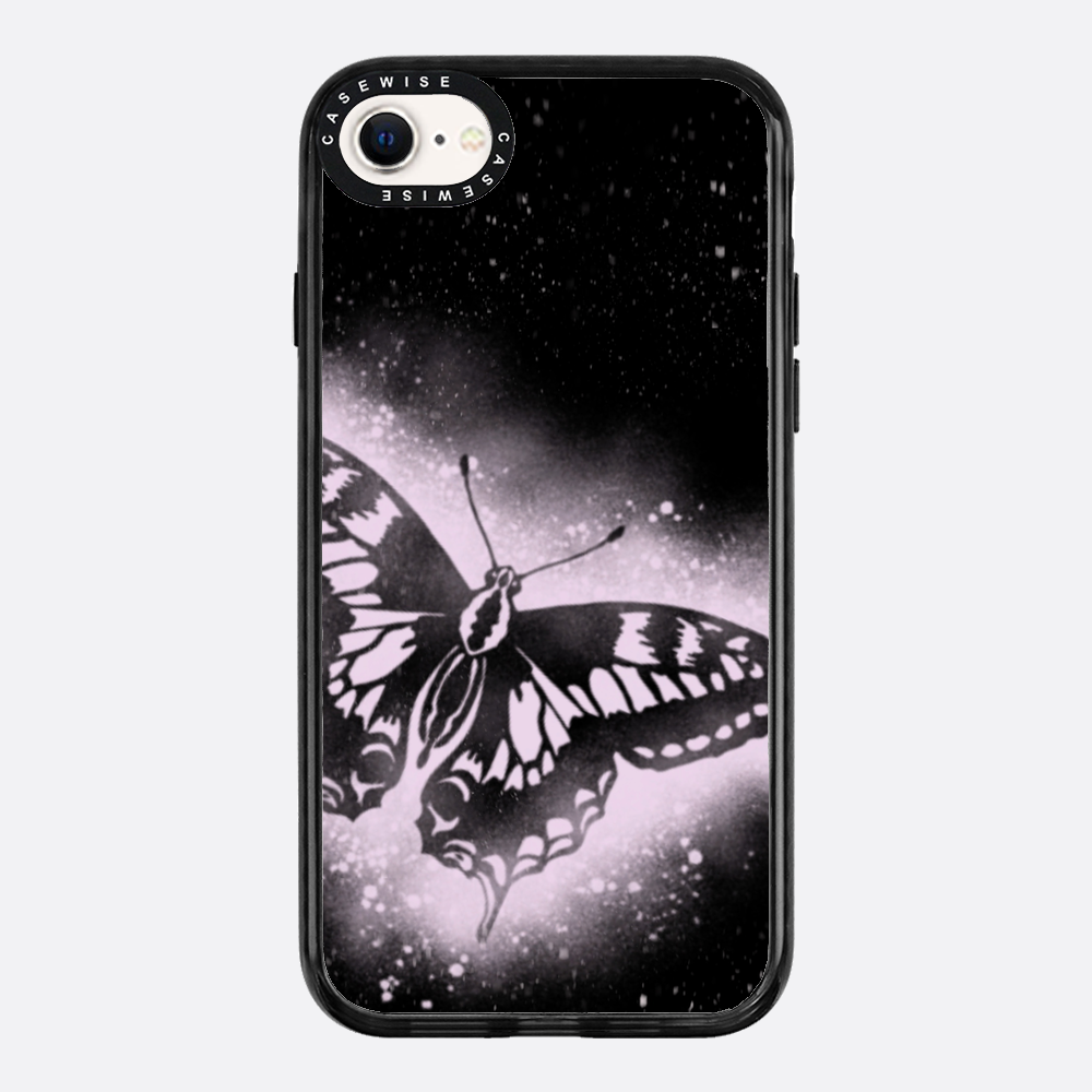Motyl Różowy Tusz - Etui