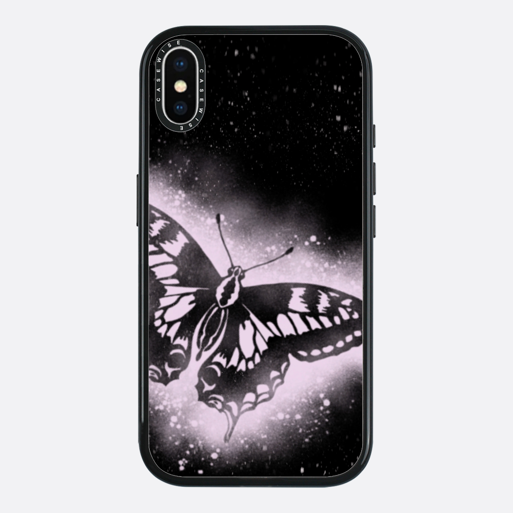 Motyl Różowy Tusz - Etui