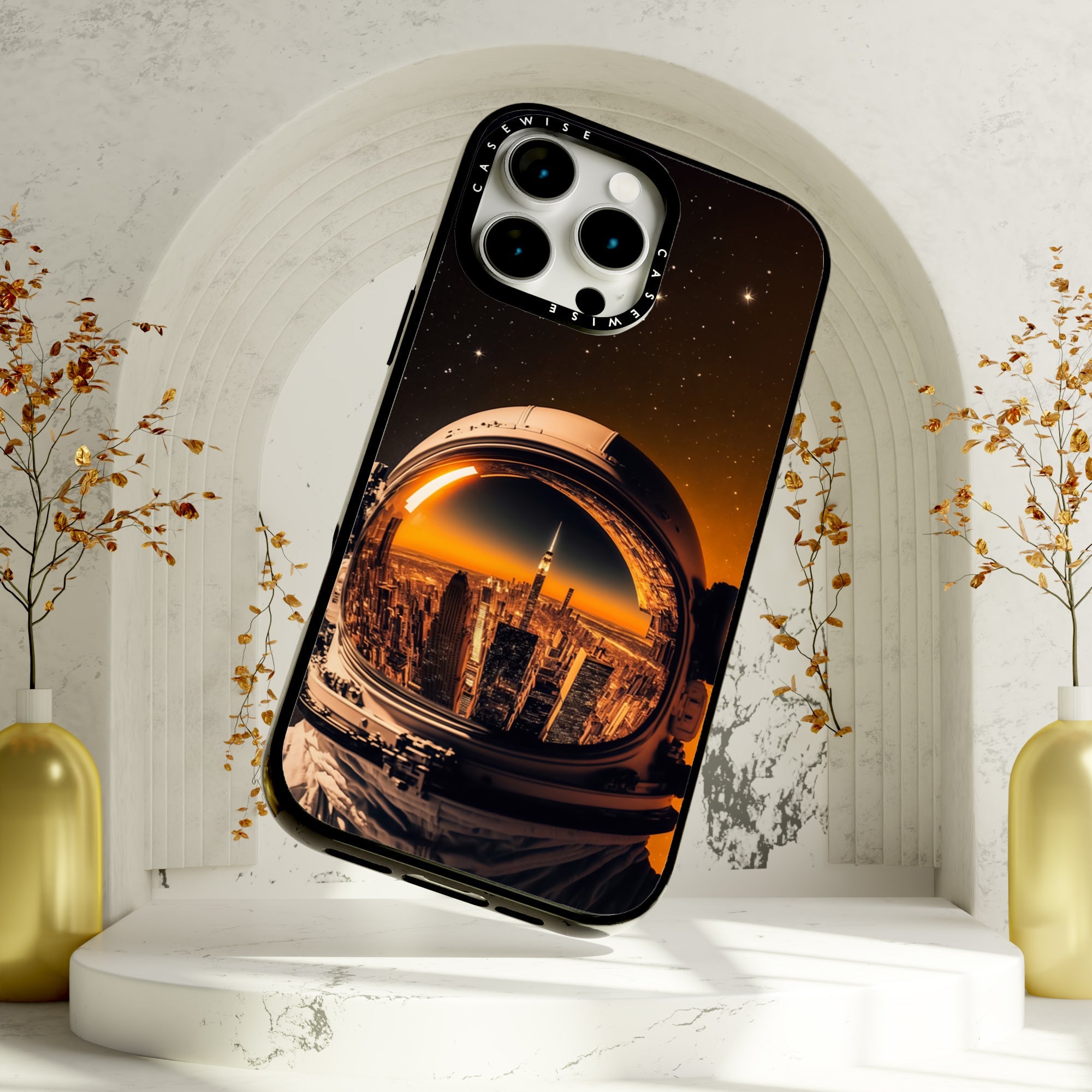 Astronauts Home City Visor - Etui