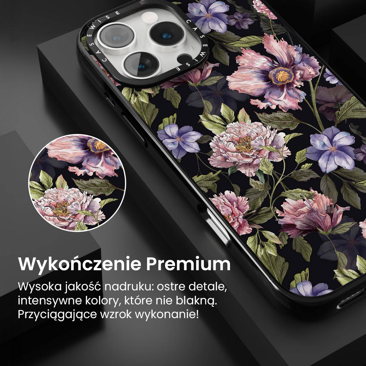 Wiosna powraca (czarny) - Etui