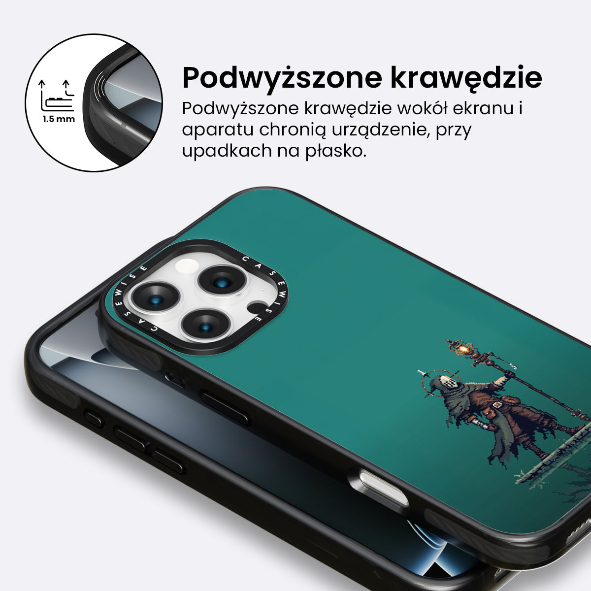Strażnik Pustki Pixel - Etui