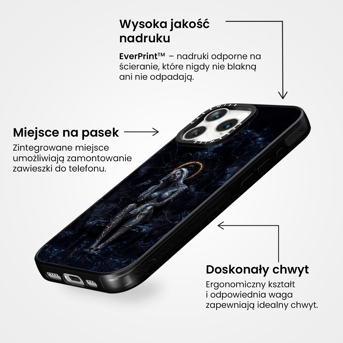 Gotycka Złota Królowa - Etui