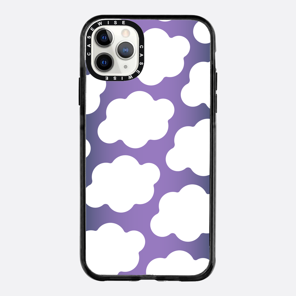 Chmurki na fioletowym tle - Etui