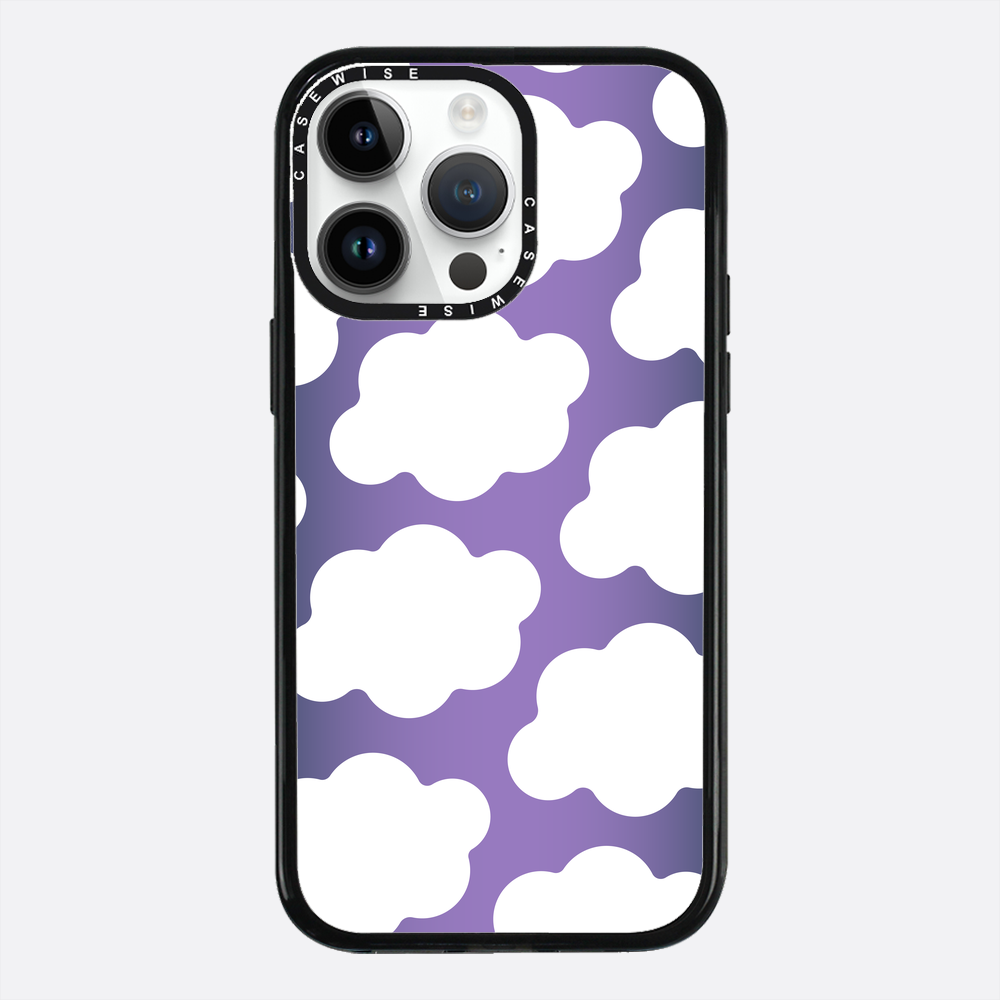 Chmurki na fioletowym tle - Etui