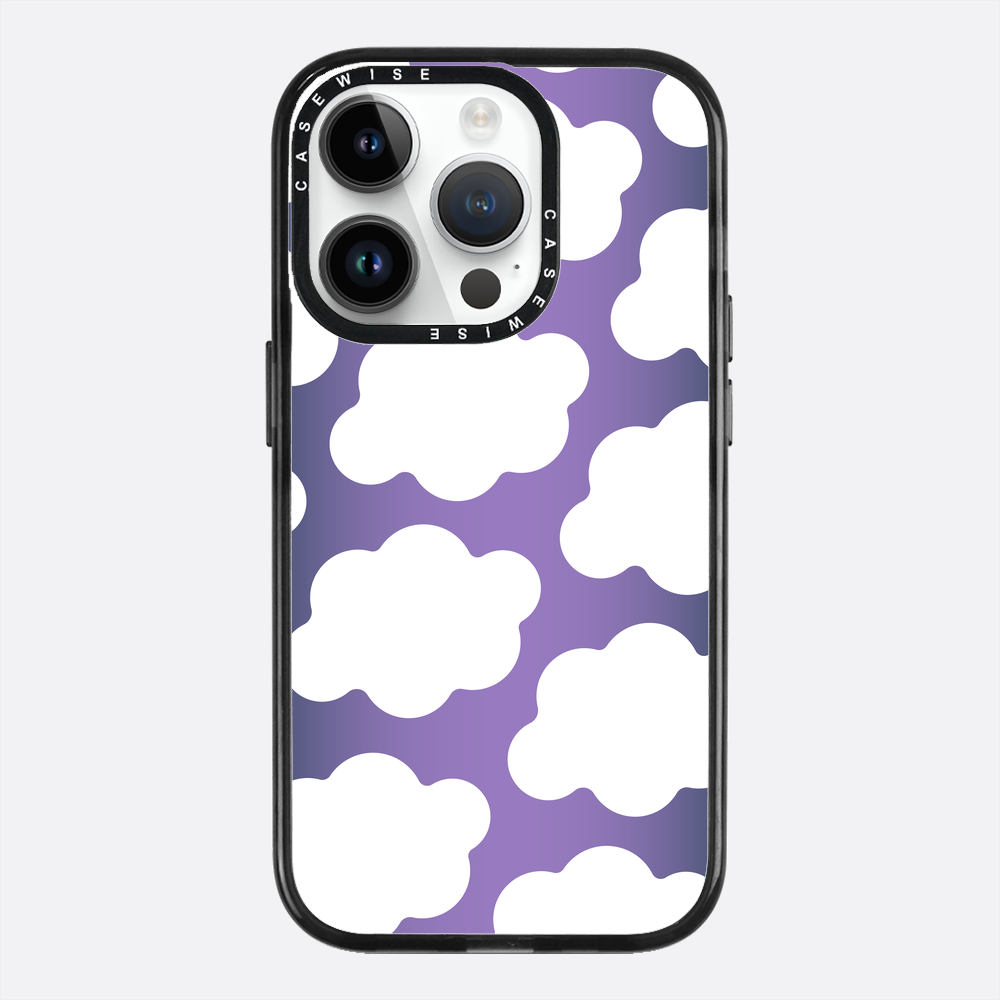 Chmurki na fioletowym tle - Etui