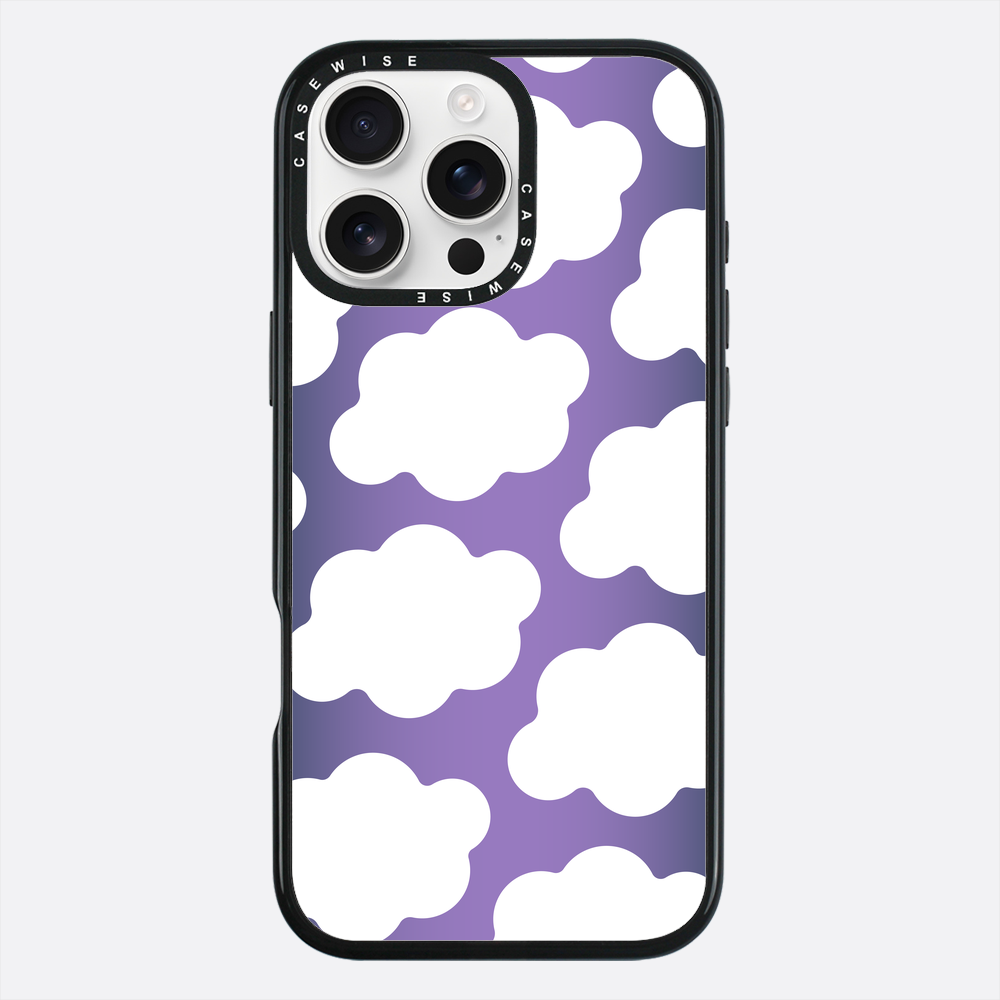 Chmurki na fioletowym tle - Etui