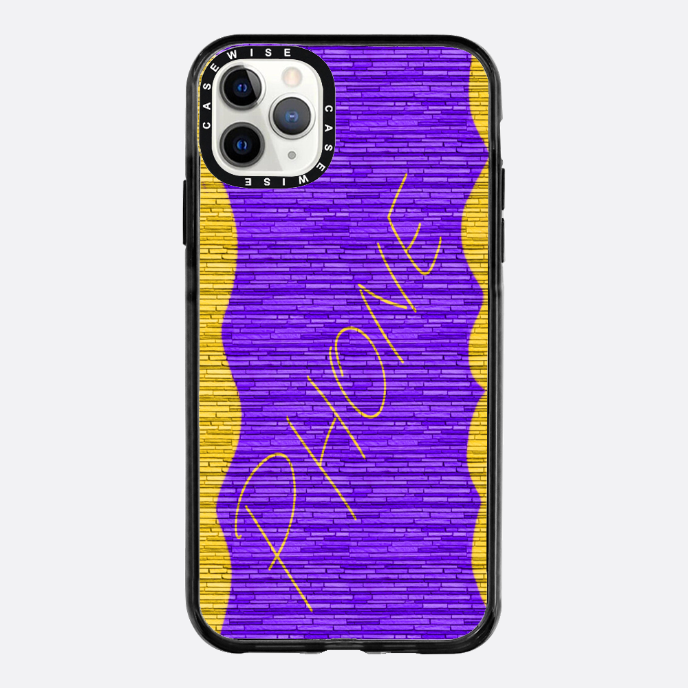 Ściana z napisem Phone - Etui