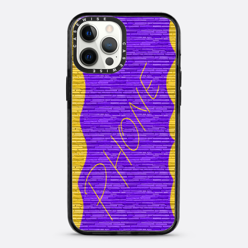Ściana z napisem Phone - Etui