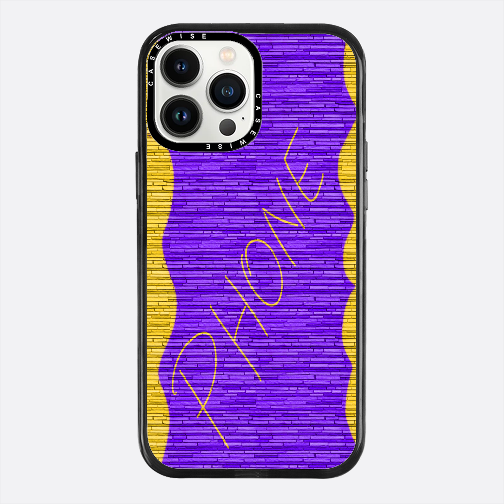 Ściana z napisem Phone - Etui