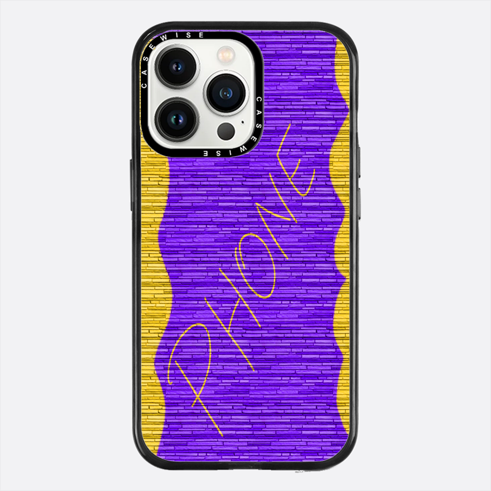 Ściana z napisem Phone - Etui