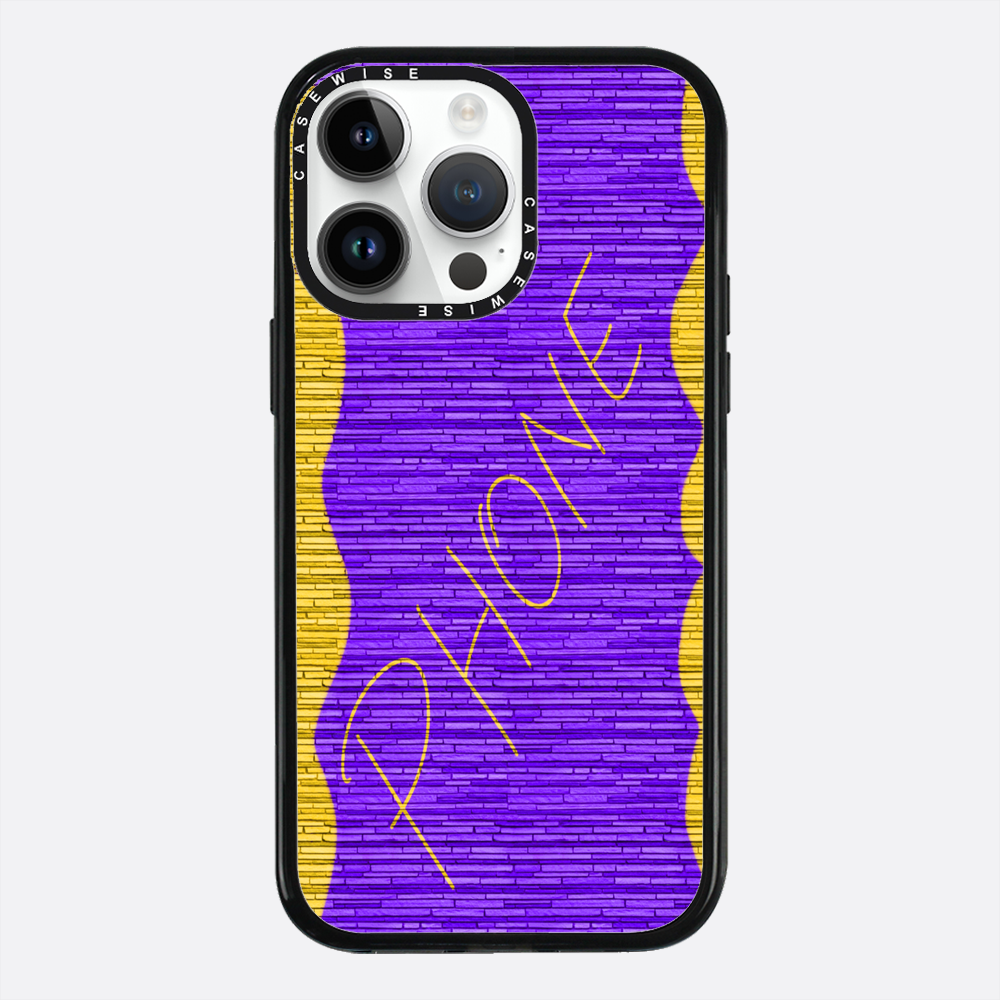 Ściana z napisem Phone - Etui