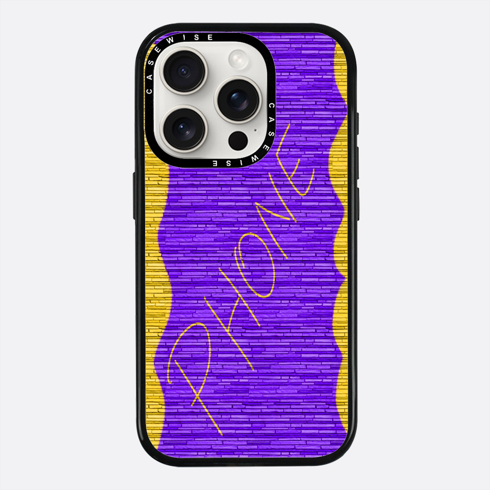Ściana z napisem Phone - Etui