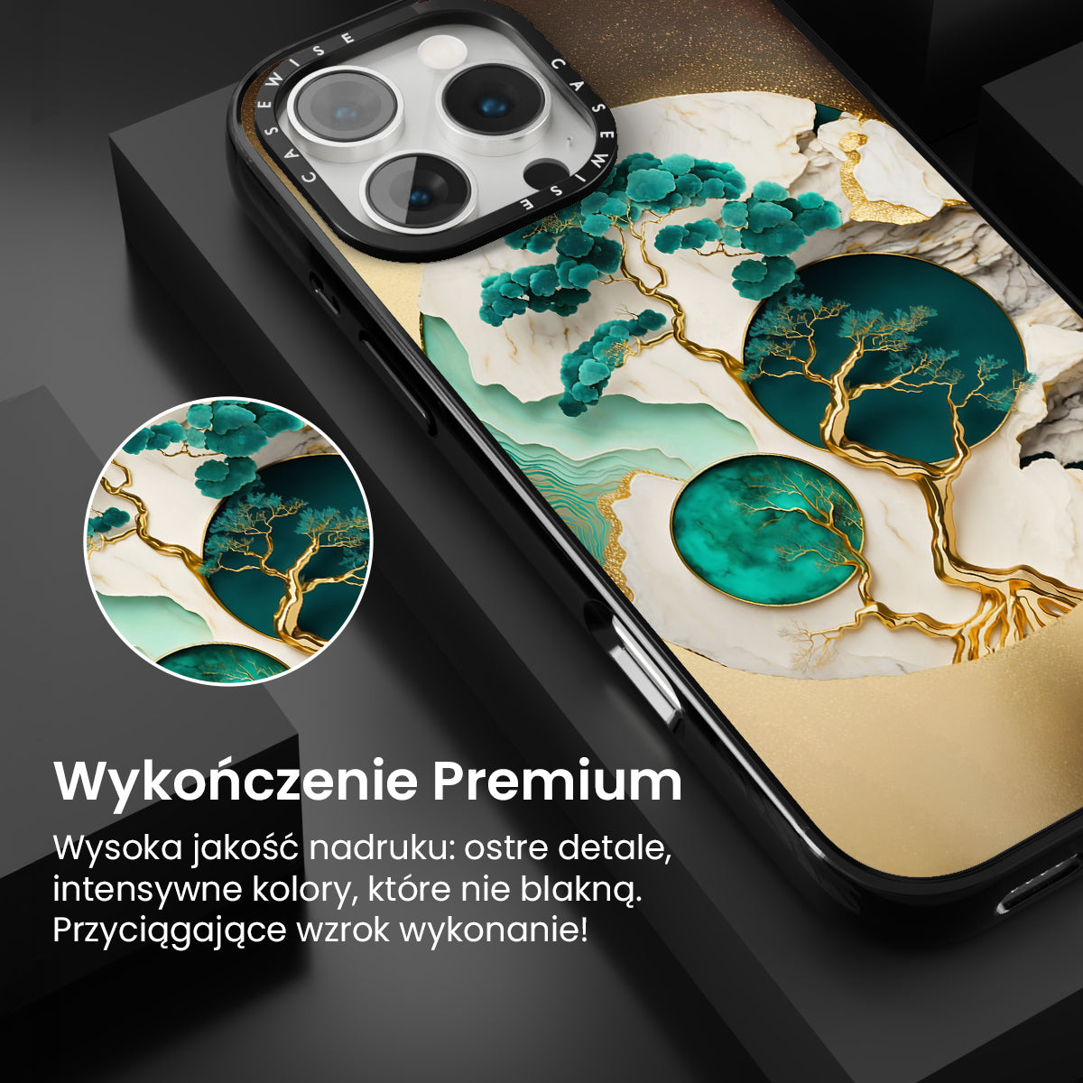 Abstract Bonsai Tree Art - Etui
