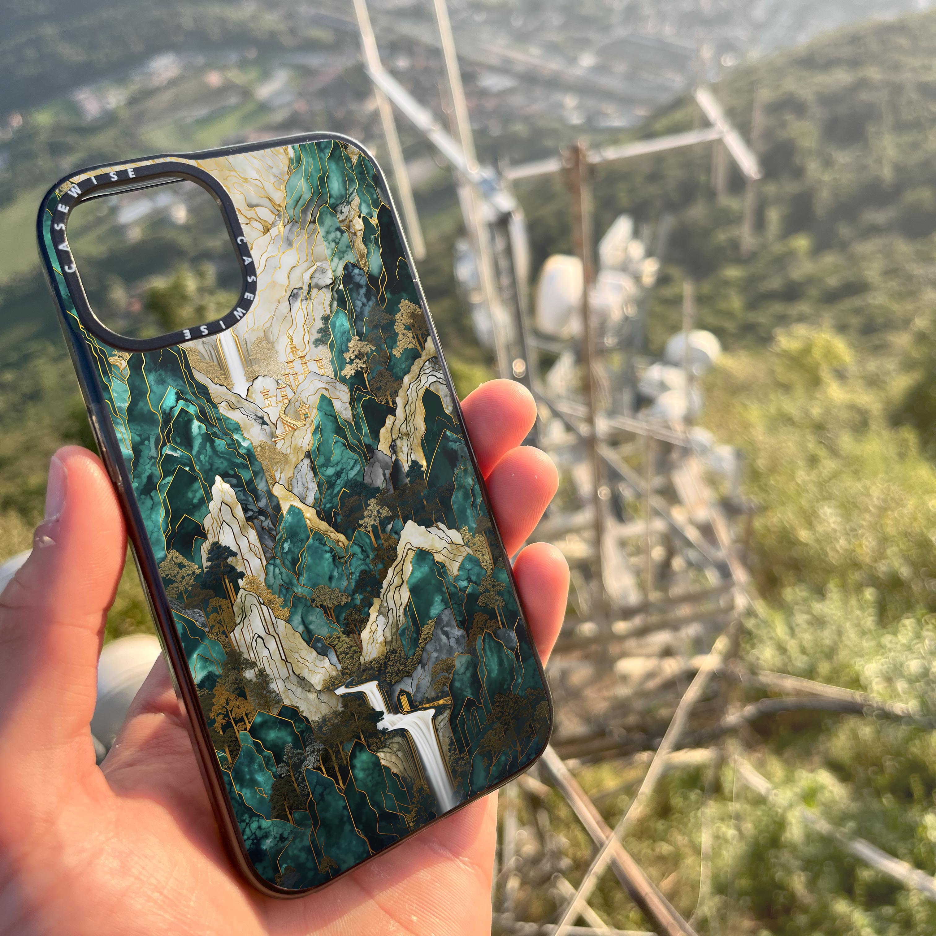 Pathway to Shangri La Art - Etui