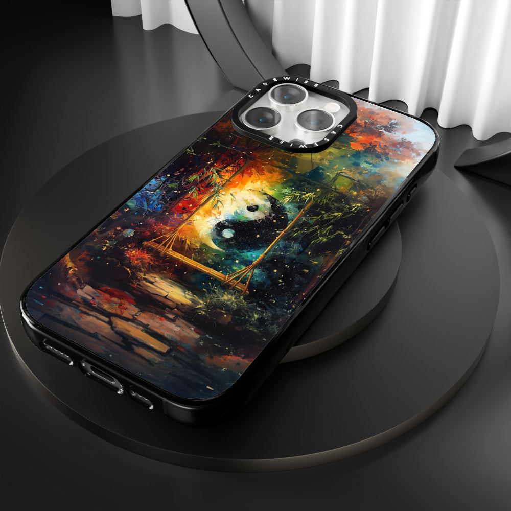Malowane Yin i Yang - Etui