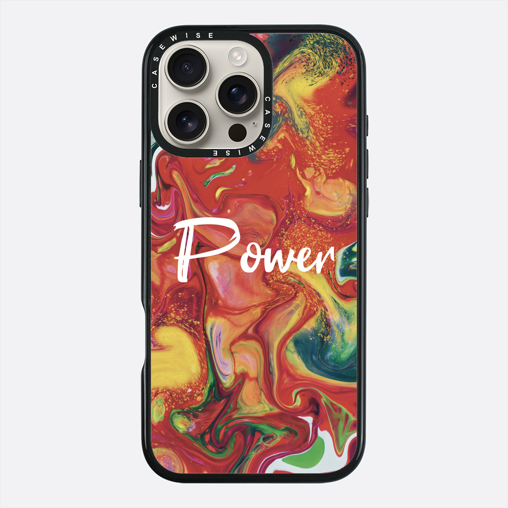 Mocny kolor czerwony - Etui