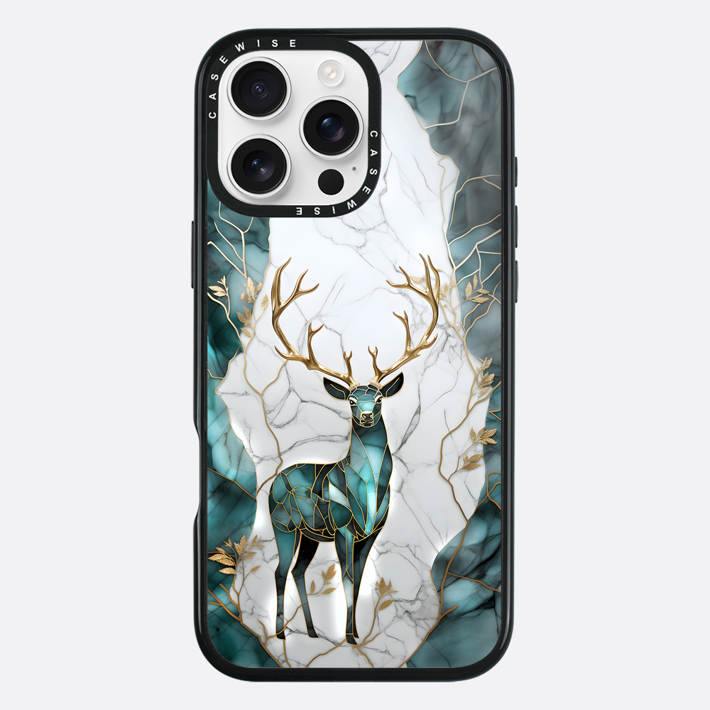 Abstract Stag Kintsugi Art - Etui