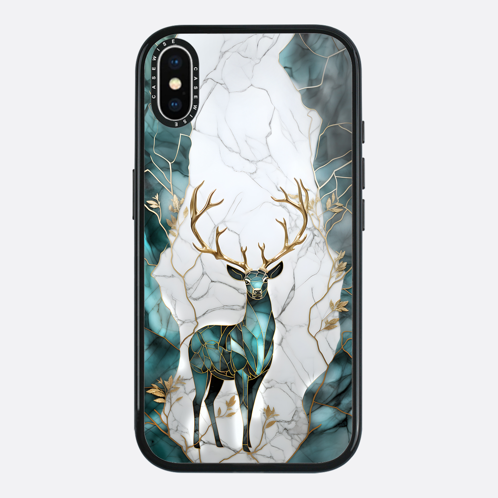 Abstract Stag Kintsugi Art - Etui
