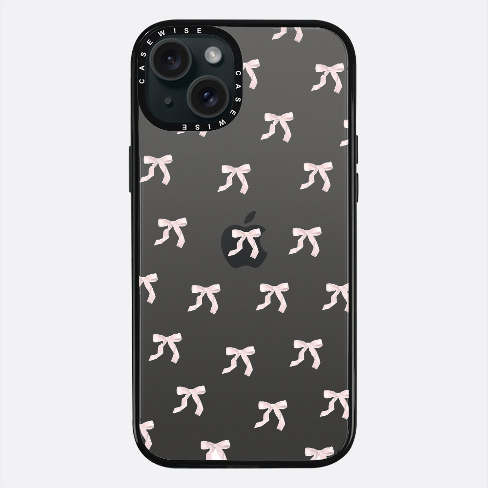 Różowe kokardki - Etui