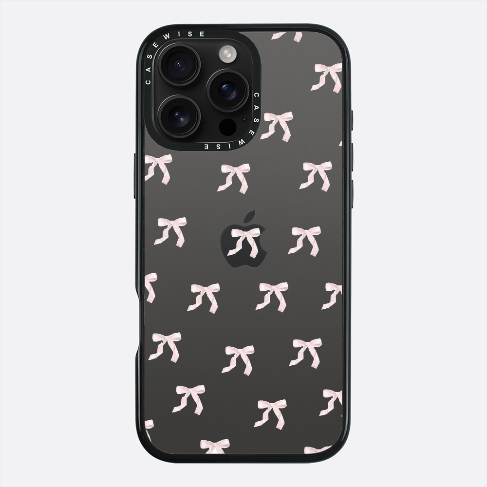 Różowe kokardki - Etui