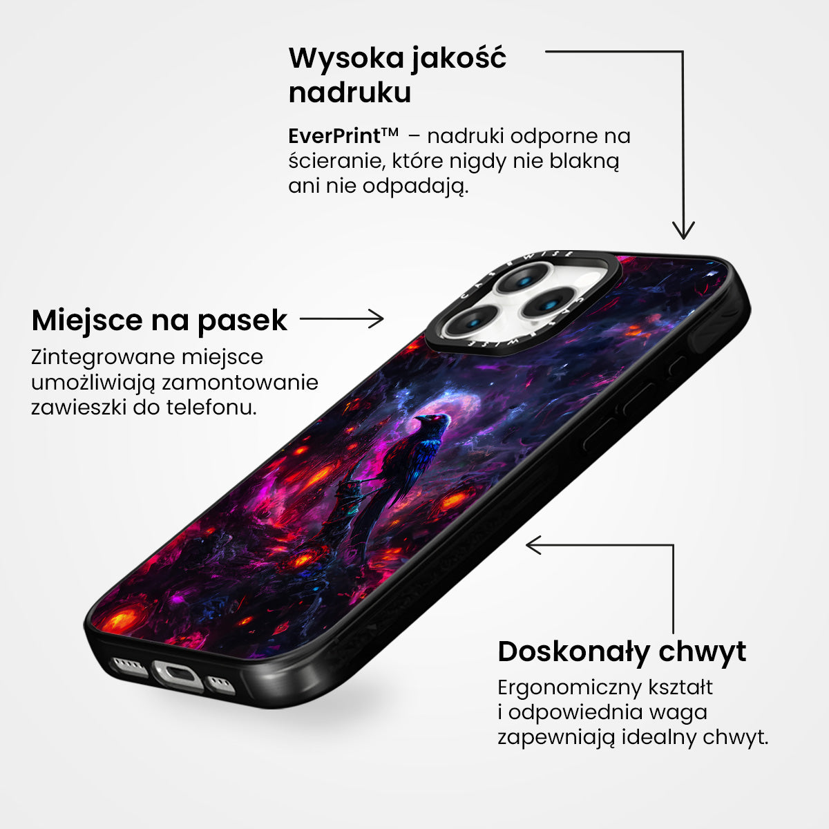 Czarny Kruk Północ - Etui
