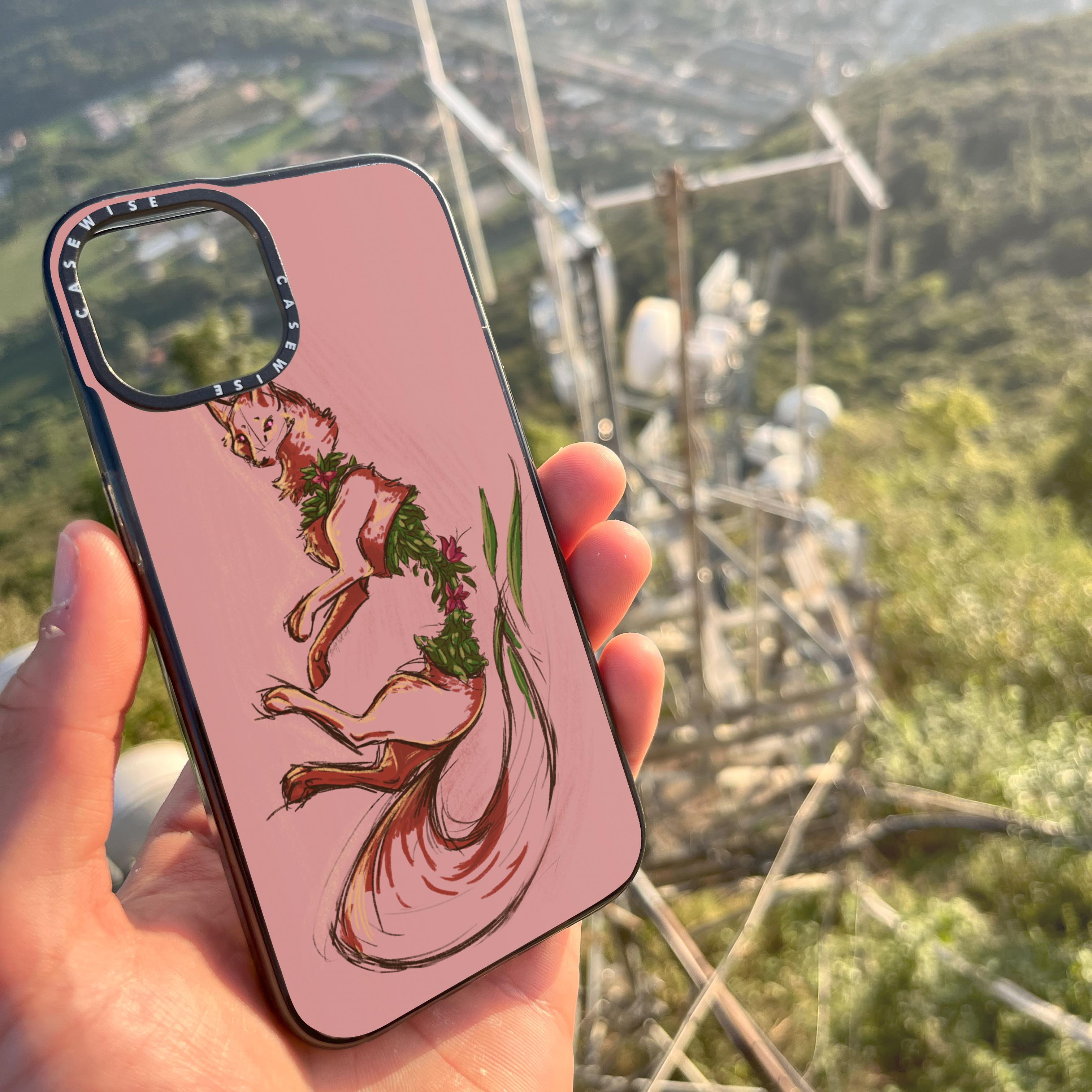 Lisi kwiat - Etui