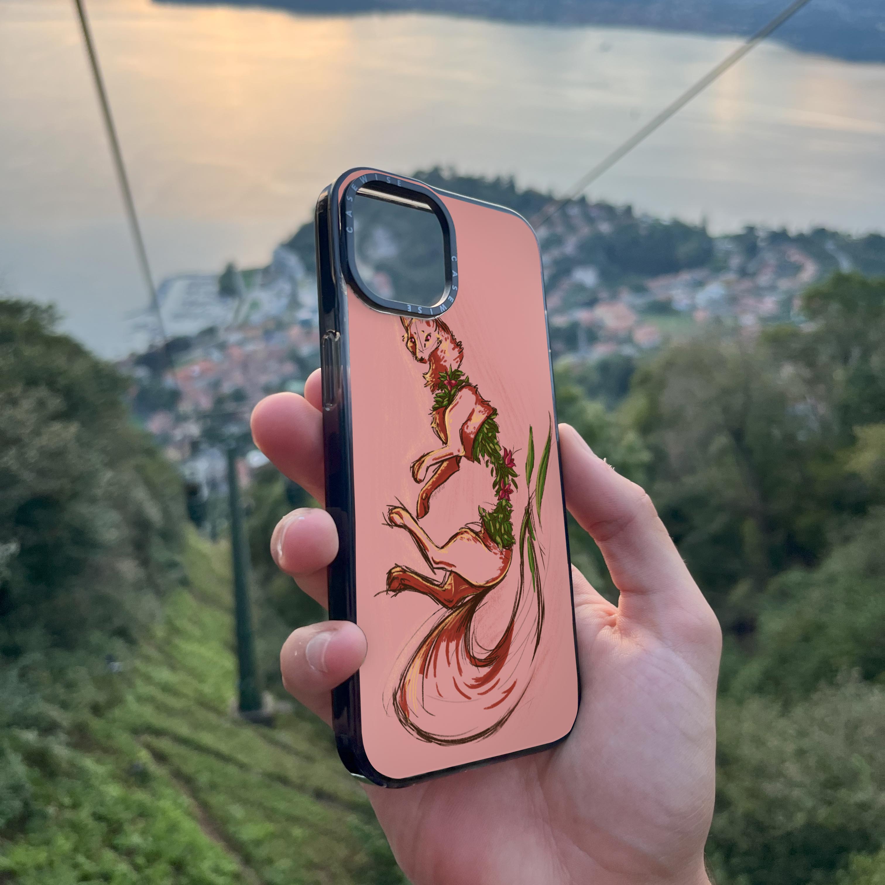 Lisi kwiat - Etui